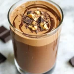 Healthy Chocolate Peanut Butter Smoothie