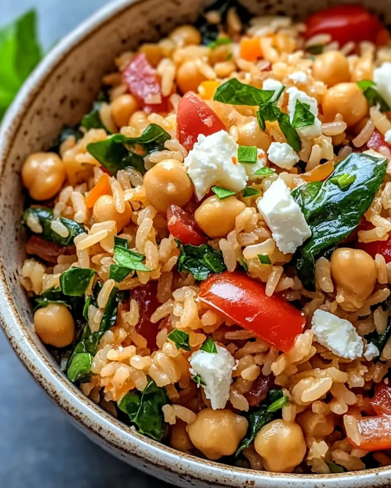 Healthy Mediterranean Rice and Beans