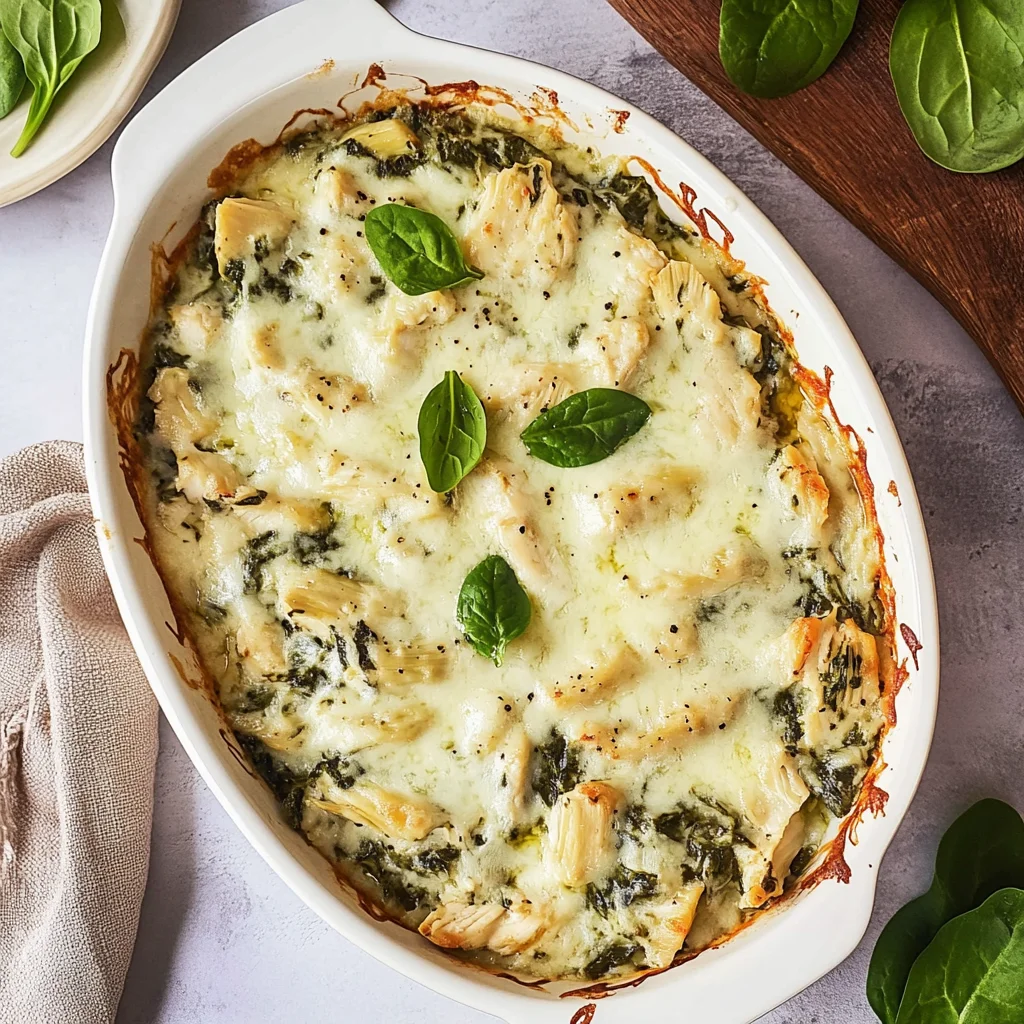 High-Protein Spinach and Artichoke Chicken Casserole: An …