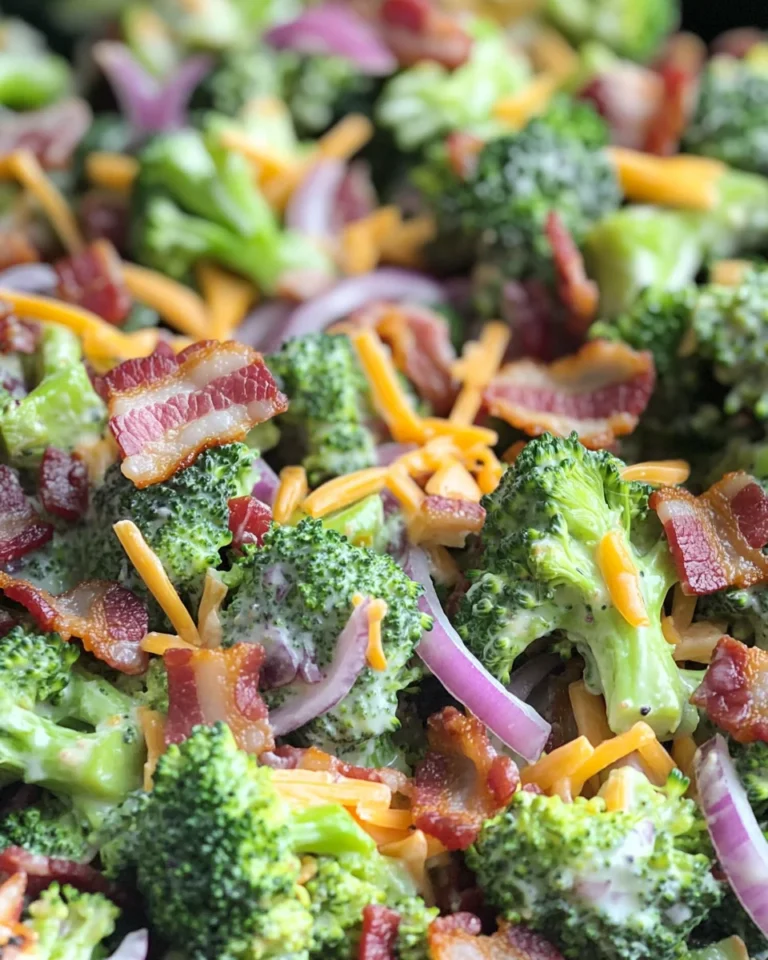 Keto Broccoli Salad Recipe