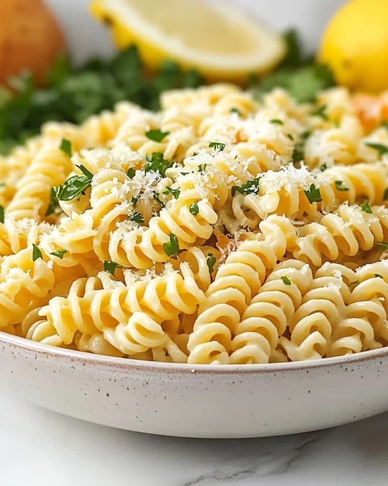 Lemon Parmesan Pasta Salad