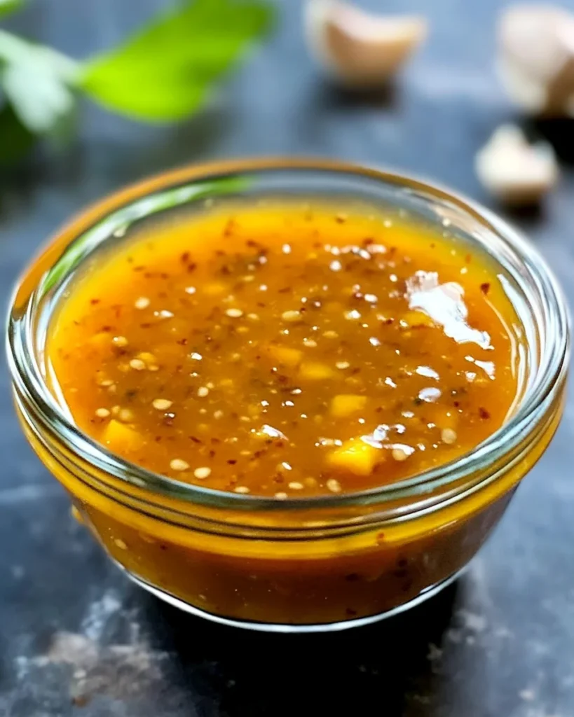 Mango Habanero Honey Garlic Sauce