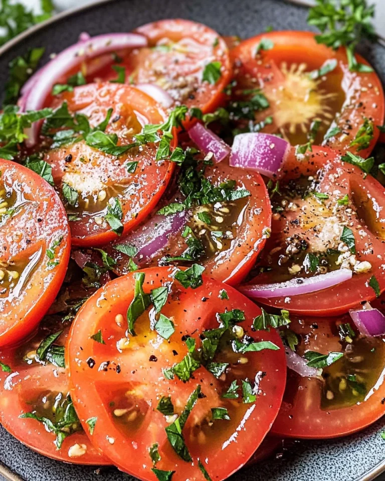 Marinated Tomatoes