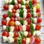 Mini Caprese Salad Skewers