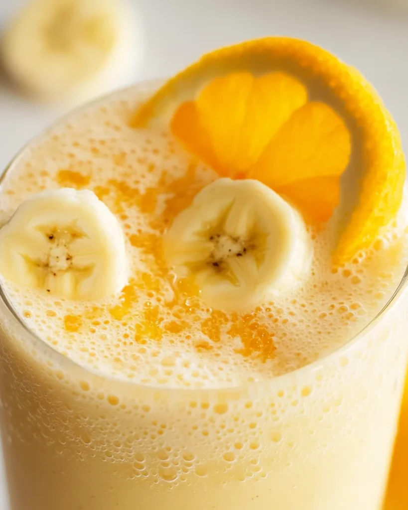 Orange Banana Smoothie
