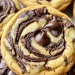 Peanut Butter Brownie Swirl Cookies