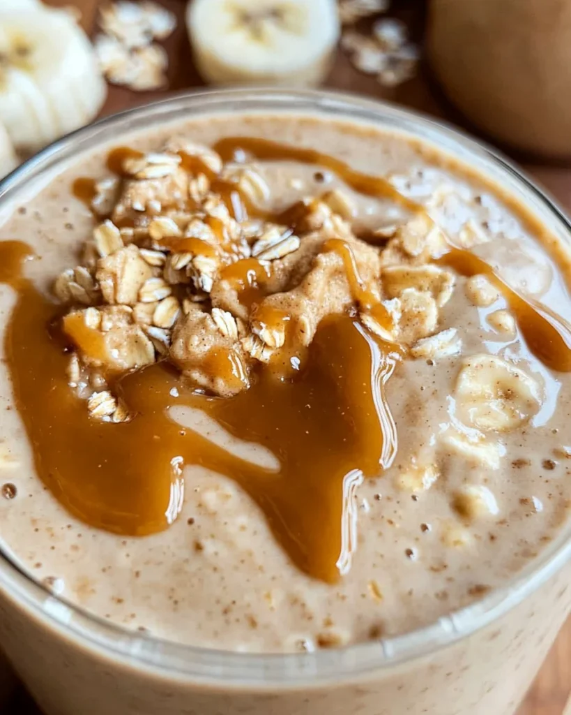 Peanut Butter Oatmeal Smoothie