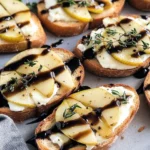 Pear and Brie Crostini