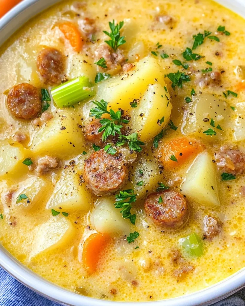 Potato and Sausage Chowder