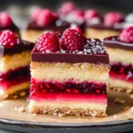Raspberry Caramel Millionaires Shortbread