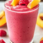 Raspberry Peach Smoothie