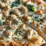 Roasted Garlic White Chicken Pizza Recipe