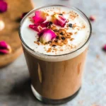 Rose Black Tea Latte
