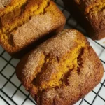 Simple Mini Pumpkin Bread with Cinnamon Swirl - homefoodkitchen