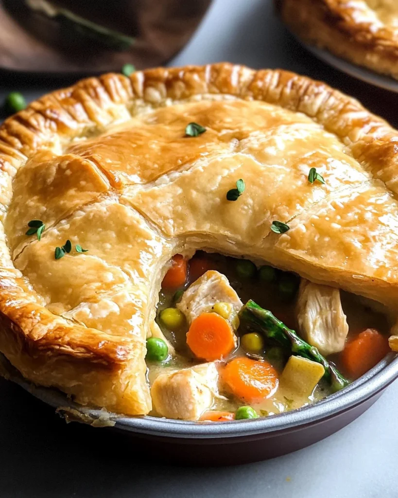 Spring Chicken Pot Pie