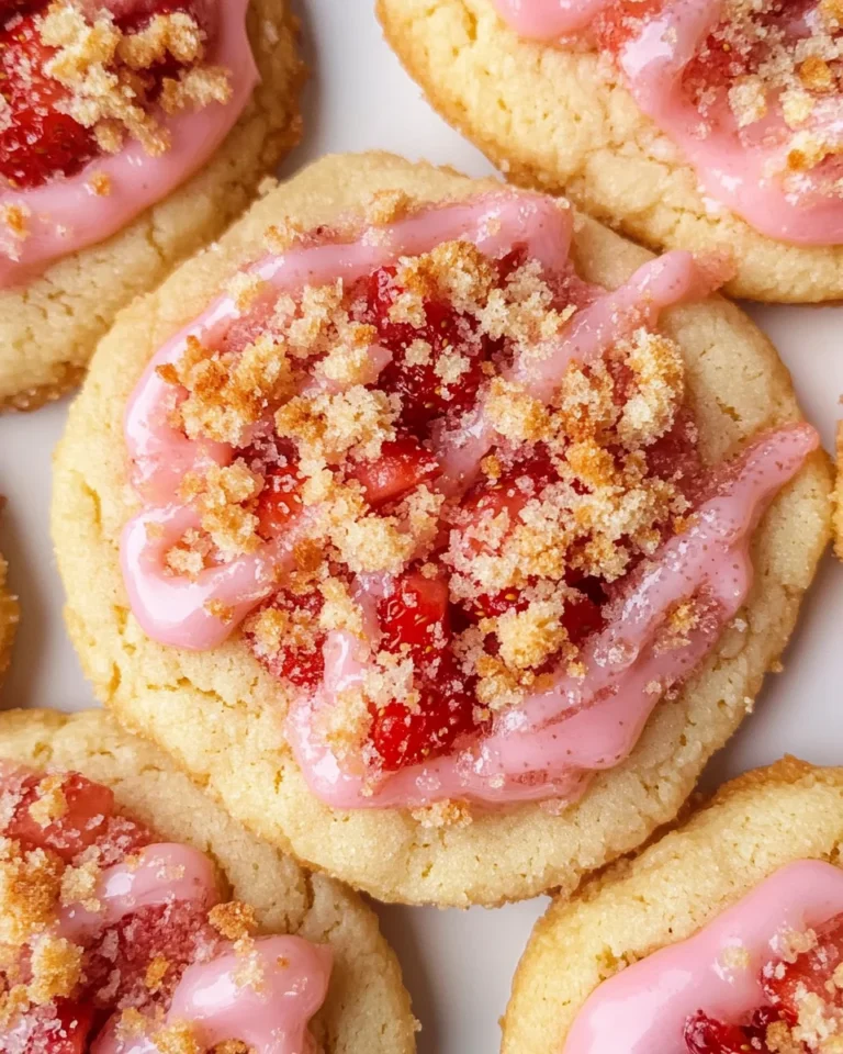 Strawberry Crunch Cookies