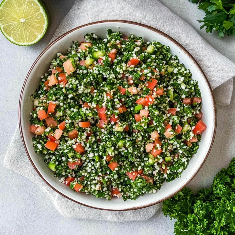 Tabouli Salad Recipe: Fresh and Flavorful Delight