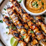 Thai Satay Chicken with Peanut Sauce