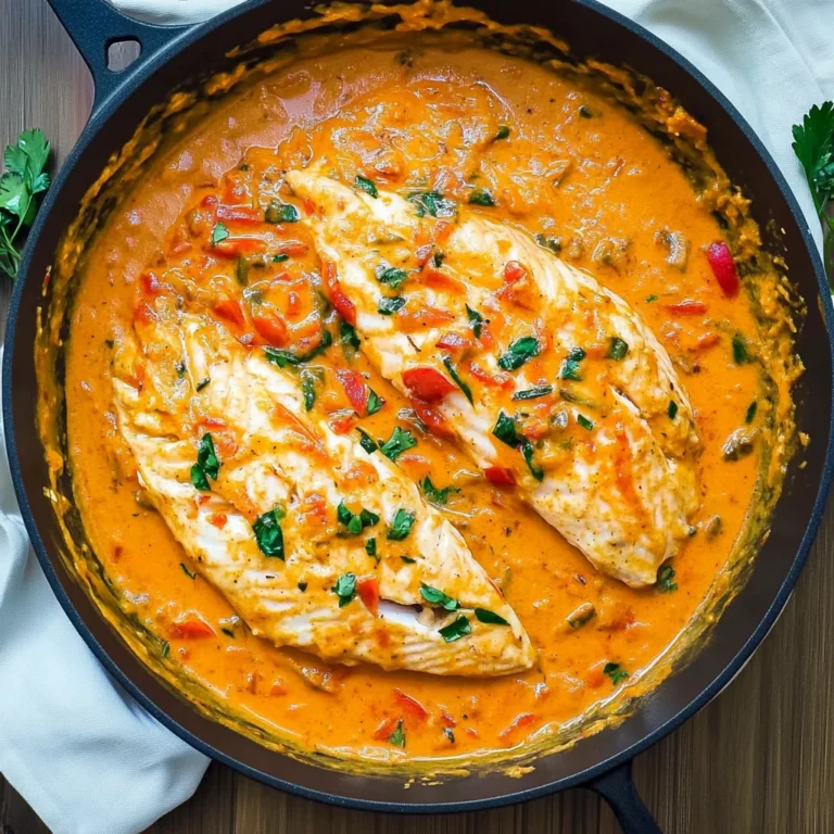 Tilapia in Roasted Pepper Sauce: A Flavorful Delight