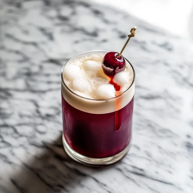 Tropical Cherry Rum Cocktail: A Refreshing Escape