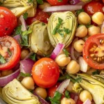 Tuscan Artichoke Tomato Salad