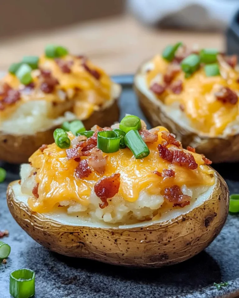 Twice-Baked Loaded Potatoes