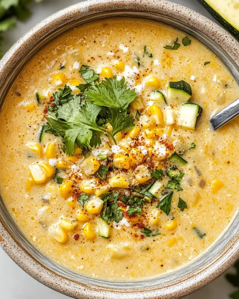 Zucchini Corn Chowder