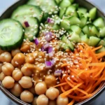 peanut chickpea snack bowl (plant-based)