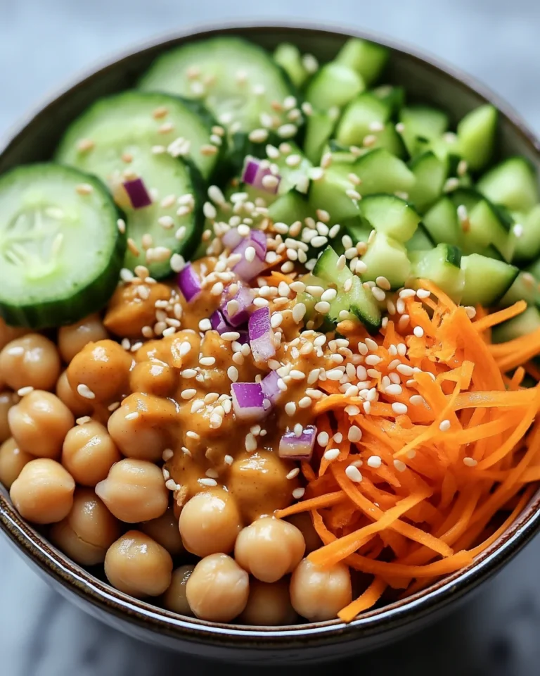 peanut chickpea snack bowl (plant-based)