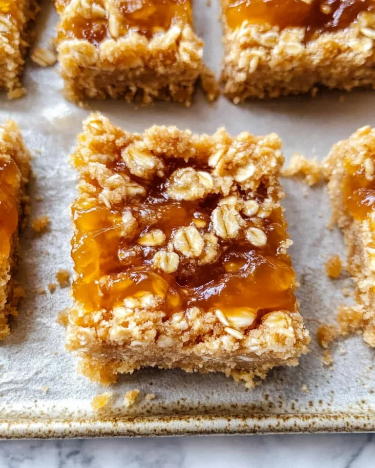 Apricot Oatmeal Bars