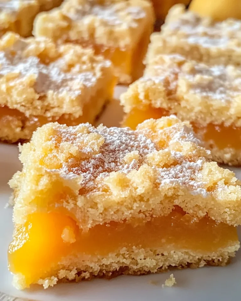 Apricot Shortbread Bars Recipe