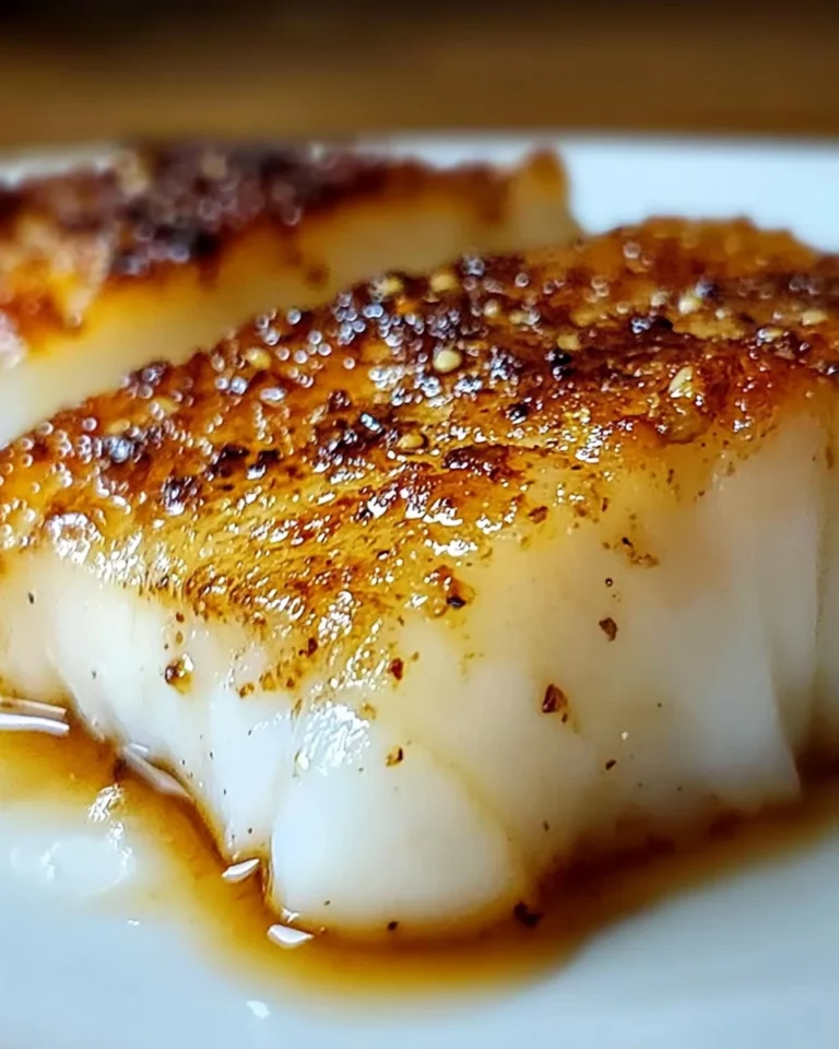 Baked Honey Marinade Cod Recipe
