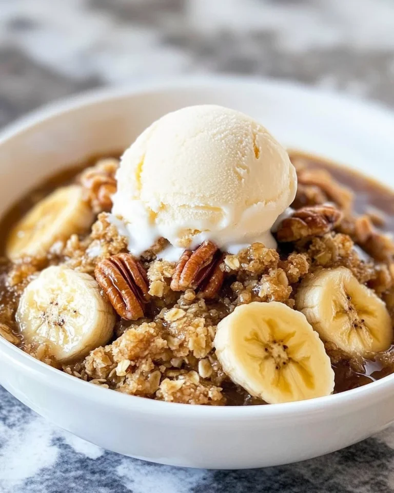 Banana Crumble