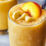 Banana Peach Smoothies