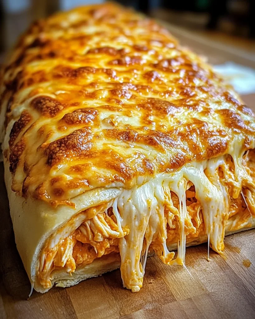 Buffalo Chicken Cheese Bake