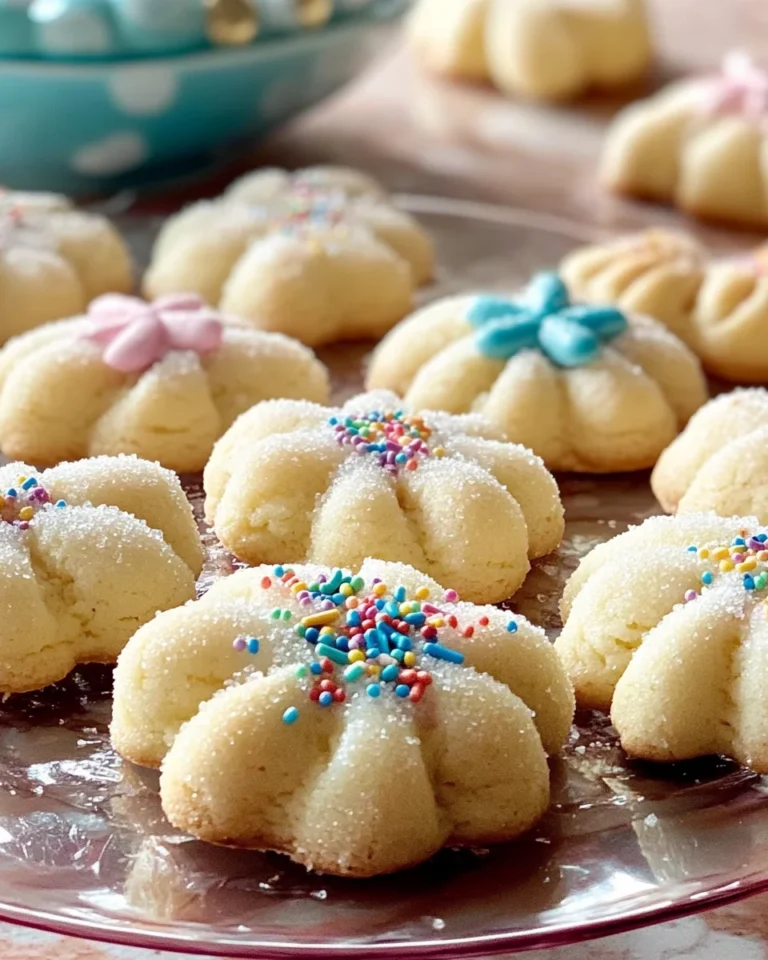 Buttery Spritz Cookies