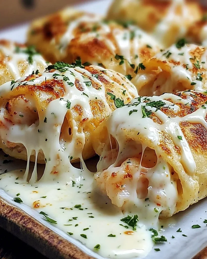 Cheesy Seafood Tortilla Bombs Recipe