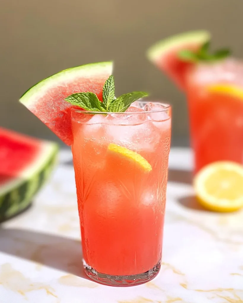 Copycat Chick-fil-A Watermelon Mint Lemonade