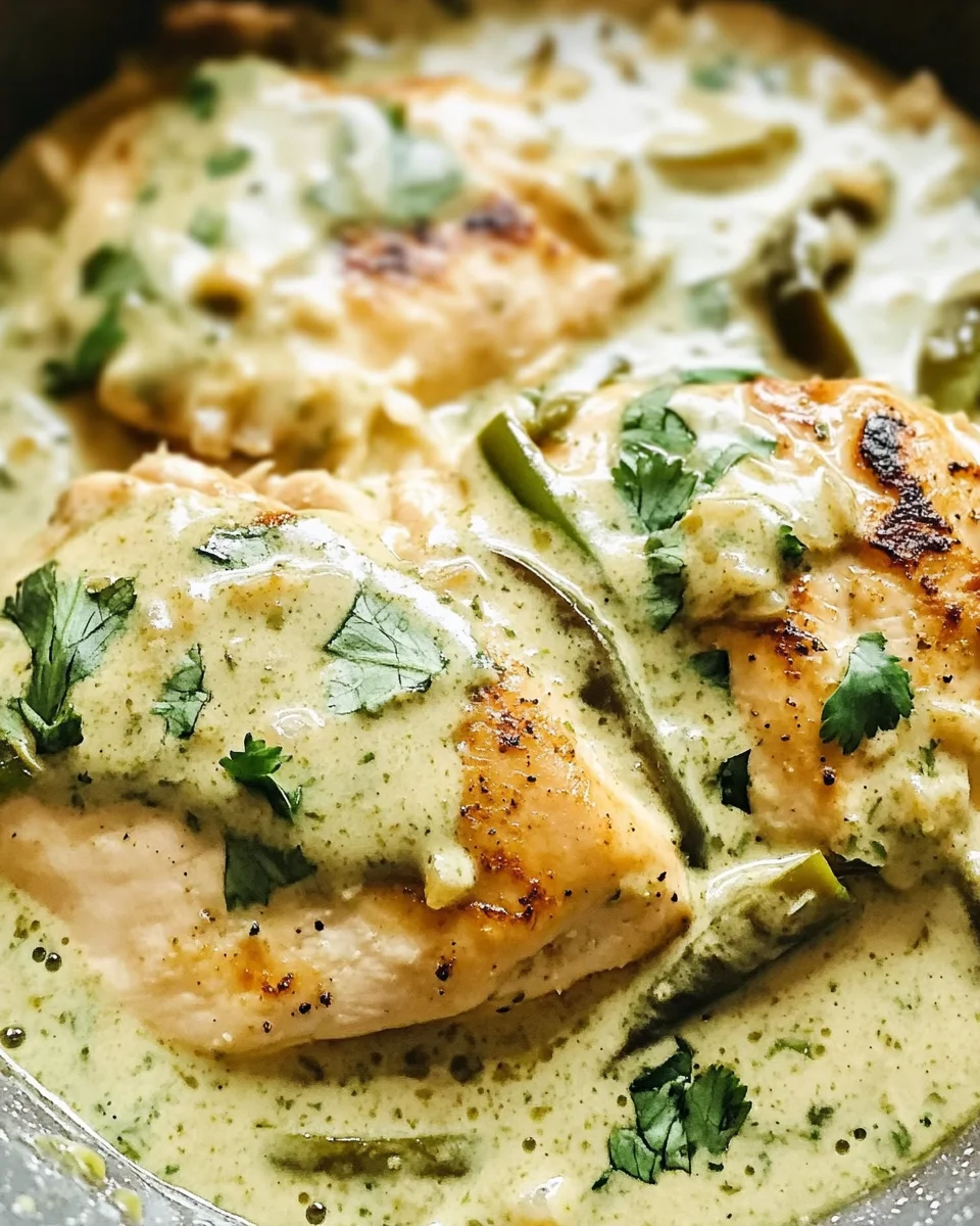 Creamy Poblano Chicken