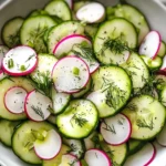 Cucumber Radish Salad