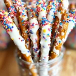 Easy Pretzel Stick Sparklers