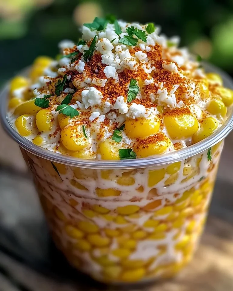 Elote Corn in a Cup