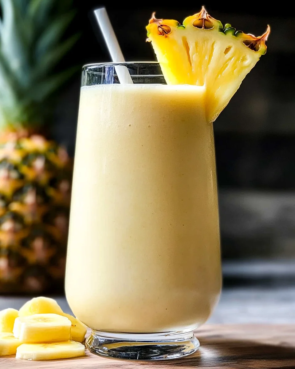 Healthy Pineapple Smoothie Recipe