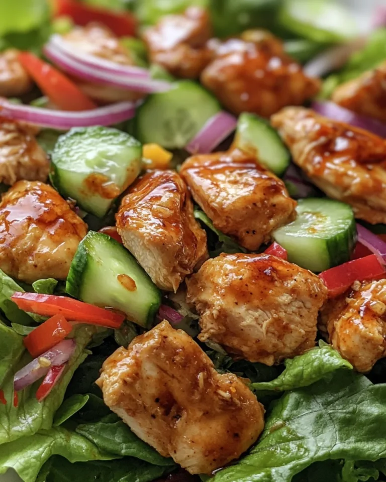 Honey Hot Chicken Salad