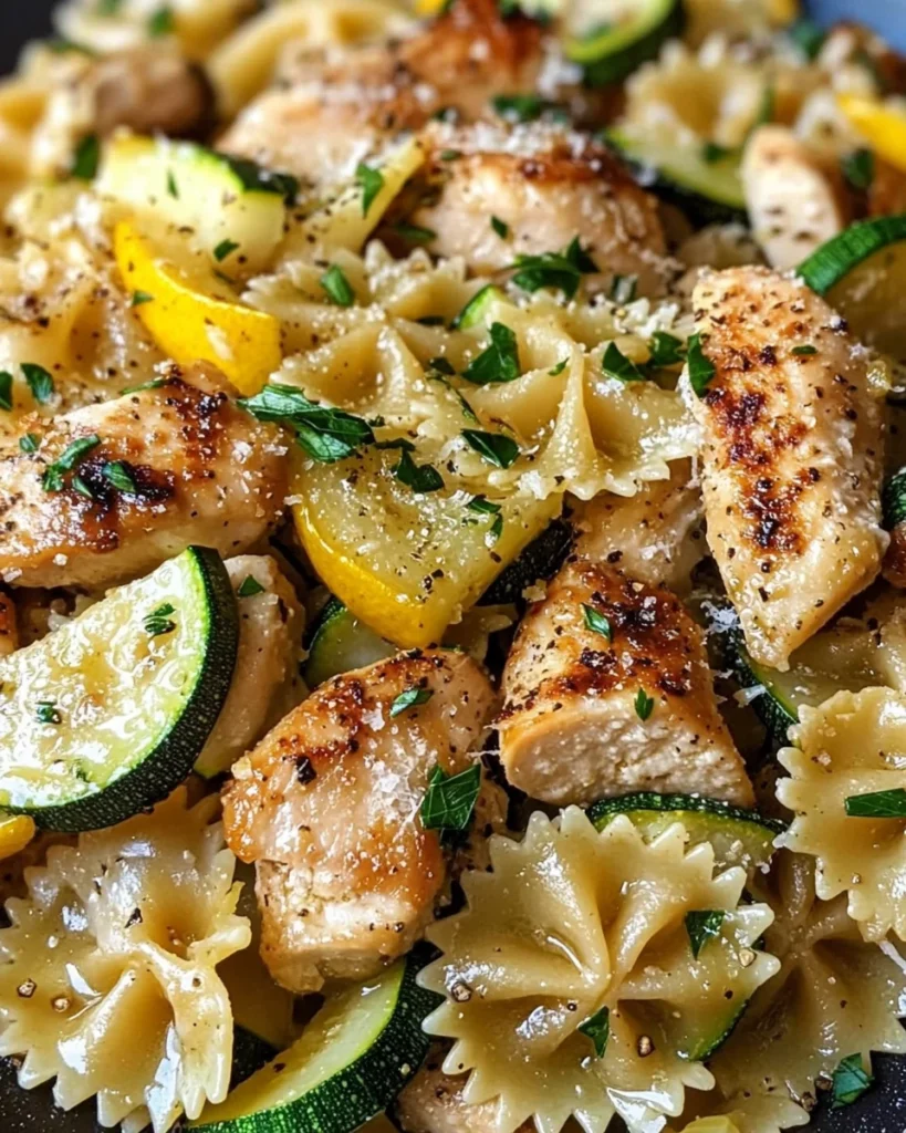 Lemon Chicken Pasta