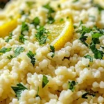 Lemon Parmesan Couscous