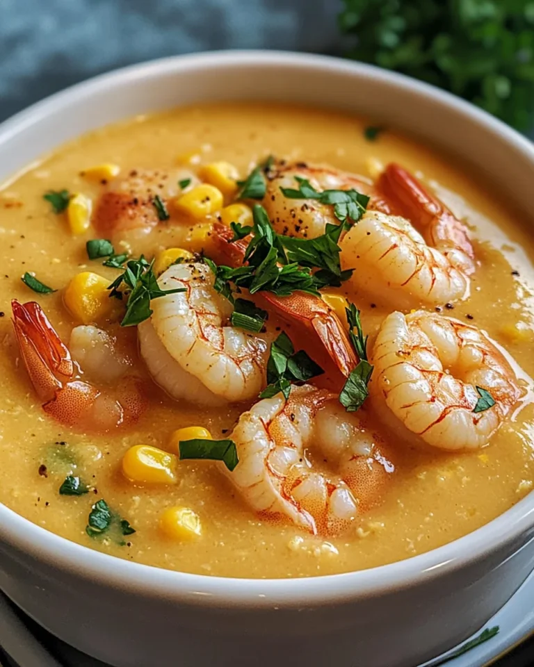 New Orleans Shrimp and Corn Bisque