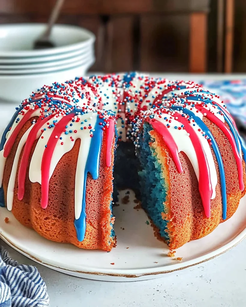 Patriotic Bundt Cake