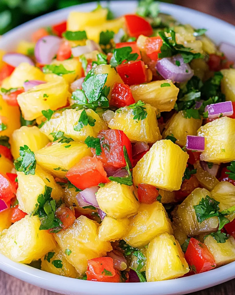 Pineapple Pico de Gallo