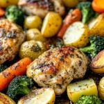 Sheet Pan Lemon Herb Chicken and Vegetables